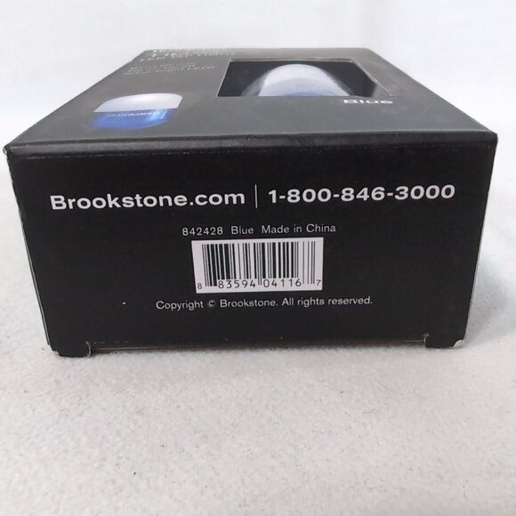 Brookstone Tipsy LED Tap Light Blue NEW 842428 Shake Bright Auto Shutoff 6 min - Picture 6 of 8